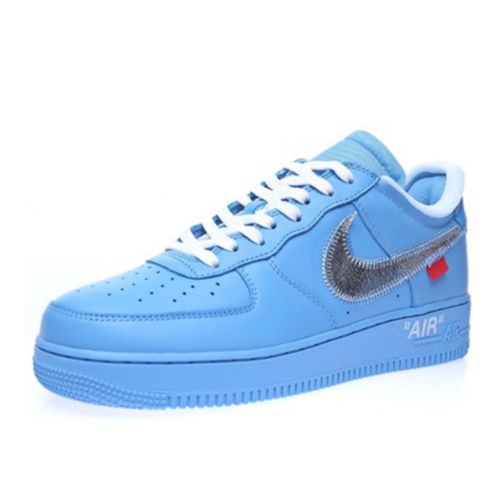 Nike Off White X Air Force 1 Low Blue Zapasgo 3397